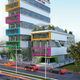 CCHub’s rendering of its new $8 million innovation center.